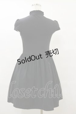 画像2: KILL STAR / クロスチャームフロントZIPワンピース XS 黒 H-25-09-23-075-SL-OP-KB-ZH