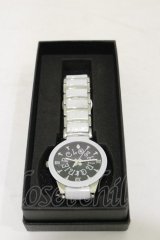 NieR Clothing / NieR ORIGINAL 腕時計  ホワイト×シルバー H-25-09-23-008-PU-ZA-KB-ZH