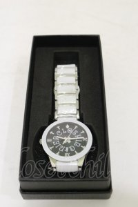 NieR Clothing / NieR ORIGINAL 腕時計  ホワイト×シルバー H-25-09-23-008-PU-ZA-KB-ZH