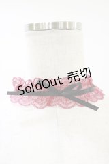 MARBLE / レースリボンチョーカー  黒×赤 H-25-09-23-014-GO-AC-KB-ZH