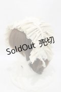 MARBLE / フリンジリボンフリルヘッドドレス  アイボリー H-25-09-23-020-GO-AC-KB-ZH