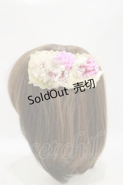 画像1: Anges et Demons / コサージュバレッタ   H-25-09-23-023-GO-AC-KB-ZH