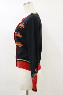 画像3: Jane Marple / ロイヤルサージェントカーディガン M ブラック H-25-09-23-029-JM-TO-KB-ZH