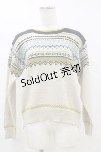 Jane Marple Dans Le Salon / サイドZIPニット M ベージュ H-25-09-23-030-JM-TO-KB-ZH