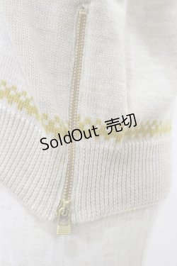 画像4: Jane Marple Dans Le Salon / サイドZIPニット M ベージュ H-25-09-23-030-JM-TO-KB-ZH