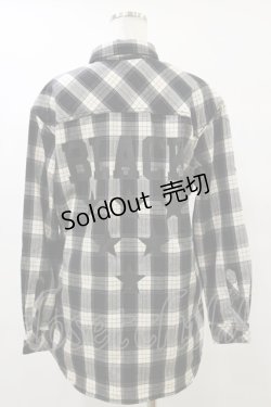 画像2: WORLD WIDE LOVE！(Rydia) / チェックジャケット 1 白×黒 H-25-09-23-041-PU-JA-KB-ZH