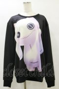 NieR Clothing / プリントSWEAT   黒 H-25-09-23-042-PU-TO-KB-ZH