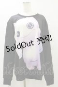 NieR Clothing / プリントSWEAT   黒 H-25-09-23-042-PU-TO-KB-ZH