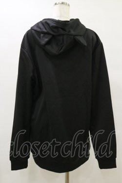 画像2: NieR Clothing / プリントプルパーカー F 黒 H-25-09-23-044-PU-TO-KB-ZH