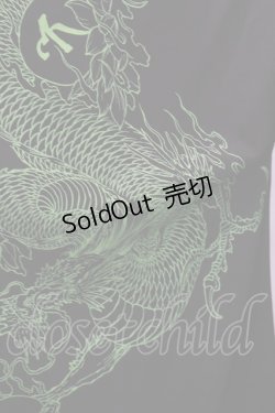 画像4: Qutie Frash / 2024 浴衣3点セット  黒×ネオングリーン H-25-09-23-045-QU-OP-KB-ZH