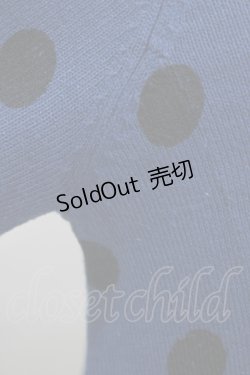 画像5: Candy Stripper / CANDY HEART DOT KNIT  ブルー H-25-09-24-026-PU-TO-KB-ZH