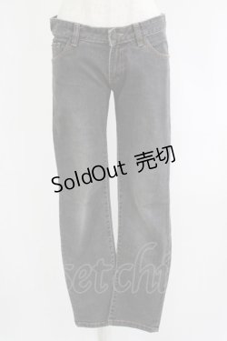 画像1: ALGONQUINS / デニムパンツ  グレー H-25-09-24-032-AL-PA-KB-ZH