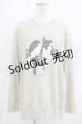 MILKBOY / WORLD GODスウェット  サンド H-25-09-24-043-MB-TO-KB-ZH