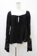 KILL STAR / EVIL'S HARVEST TOP L 黒 H-25-09-24-1041-SL-TO-KB-ZH