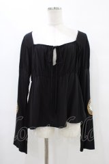 KILL STAR / EVIL'S HARVEST TOP L 黒 H-25-09-24-1041-SL-TO-KB-ZH