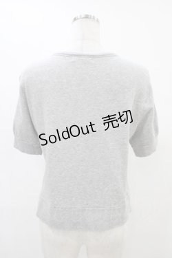 画像2: 【SALE】Jane Marple / フロントレースカーディガン  グレー H-25-09-24-1049-JM-TO-KB-ZT383