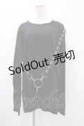 KILL STAR / Ruckus Long Sleeve Top M 黒 H-25-09-24-1059-SL-TO-KB-ZH