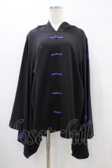 NieR Clothing / 着物風袖チャイナプルオーバー  黒 H-25-09-24-1062-PU-TO-KB-ZH