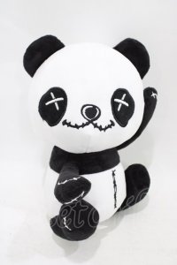 NieR Clothing / 田中さんパンダぬいぐるみ  黒×白 H-25-09-24-1008-PU-ZA-KB-ZH