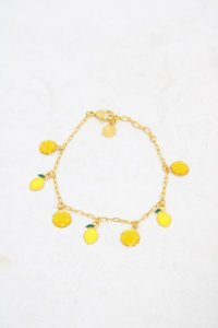 Q-pot. / レモンチェーンブレスレット  レモン H-25-09-24-1012-QP-AC-KB-ZH