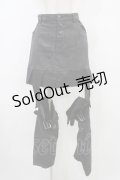 h.ANARCHY / レッグカバー付スカート  黒 H-25-09-24-1022-HN-SK-KB-ZH