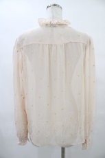 画像2: MILK / シャドウスターブラウス  ピンクベージュ H-26-01-09-012-ML-BL-KB-ZH (2)