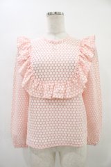 MILK / ミラージュブラウス  ピンク H-25-09-24-1029-ML-BL-KB-ZH