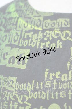 画像4: ALGONQUINS / グラデーションプリントロングスリーブカットソー  黒 H-25-09-24-053-AL-TO-KB-ZH