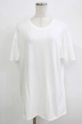 NieR Clothing / バックプリントTシャツ  白 H-25-09-24-056-PU-TO-KB-ZH