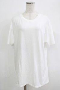 NieR Clothing / バックプリントTシャツ  白 H-25-09-24-056-PU-TO-KB-ZT151