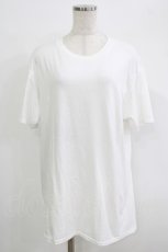 画像1: 【SALE】NieR CLOTHING / バックプリントTシャツ  白 H-25-09-24-056-PU-TO-KB-ZT151 (1)