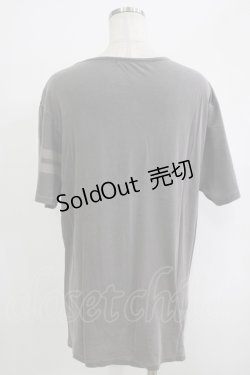 画像3: WORLD WIDE LOVE！(Rydia) / スカルユーズドTシャツ  グレー H-25-09-24-057-PU-TO-KB-ZT1018A