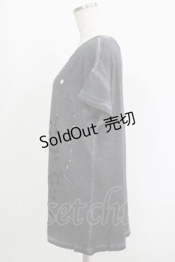 画像2: WORLD WIDE LOVE！(Rydia) / ダメージTシャツ  グレー H-25-09-24-063-PU-TO-KB-ZH