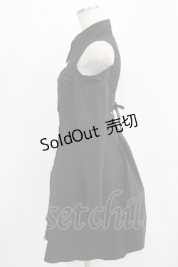 画像2: KILL STAR / 肩あきシャツワンピース XS 黒 H-25-09-24-012-SL-OP-KB-ZH