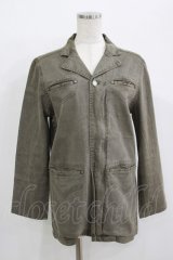 ALGONQUINS / シャツジャケット  カーキ H-25-09-24-015-AL-JA-KB-ZH