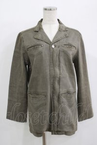ALGONQUINS / シャツジャケット  カーキ H-25-09-24-015-AL-JA-KB-ZH