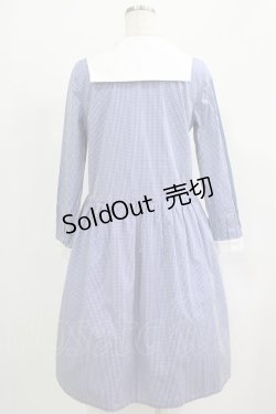 画像6: ネバアランド / 仔羊エプロンワンピース  青 H-25-09-24-001-LO-OP-KB-ZH