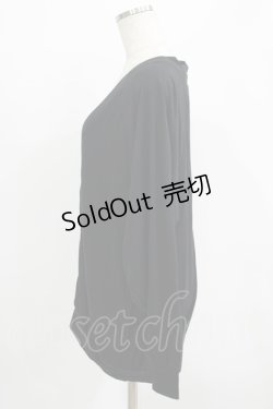 画像2: WORLD WIDE LOVE！(Rydia) / デッドスマイルスターカーディガン  黒 H-25-09-24-019-PU-TO-KB-ZH