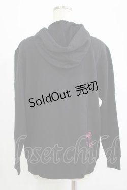 画像3: ALGONQUINS / プリントプルパーカー  黒 H-25-09-24-021-AL-TO-KB-ZH