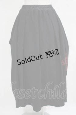 画像3: Qutie Frash / 袴スカート  黒×赤 H-25-09-24-002-QU-SK-KB-ZH