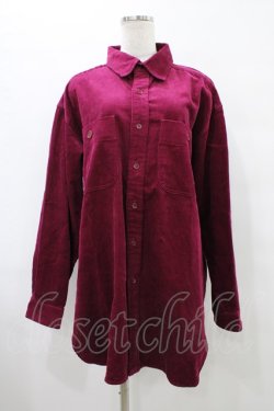 画像1: MILKBOY / CORDUROY SHIRTS  ワイン H-25-09-25-1047-MB-BL-KB-ZH