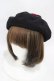 画像1: ATELIER PIERROT / ハリー・ポッター リボンブローチ付きレースアップベレー帽  グリフィンドール（レッド） H-25-09-25-1005-EL-AC-KB-ZH (1)