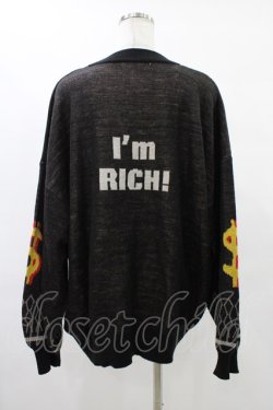 画像2: LAND by MILKBOY / RR RICH SWEATER  ブラック H-25-09-25-1049-MB-TO-KB-ZH