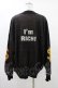 画像2: LAND by MILKBOY / RR RICH SWEATER  ブラック H-25-09-25-1049-MB-TO-KB-ZH (2)