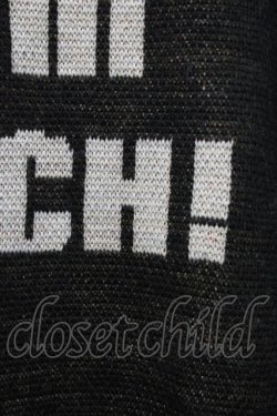 画像3: LAND by MILKBOY / RR RICH SWEATER  ブラック H-25-09-25-1049-MB-TO-KB-ZH