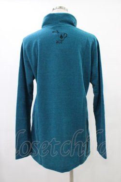 画像2: ALGONQUINS / プリントハイネックカットソー F エメラルド H-25-09-25-1053-AL-TO-KB-ZH