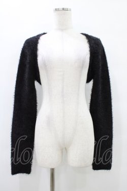 画像1: KILL STAR / Lune Shrug M ブラック H-25-09-25-1055-SL-TO-KB-ZH