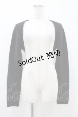 画像1: KILL STAR / Lune Shrug M ブラック H-25-09-25-1055-SL-TO-KB-ZH