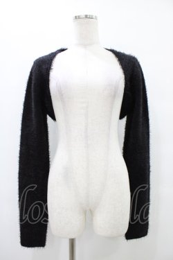 画像1: KILL STAR / Lune Shrug S ブラック H-25-09-25-1057-SL-TO-KB-ZH