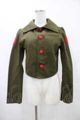 ZOESTYLES / ドラキュラ番長ショートジャケット  カーキ H-25-09-25-1060-GO-JA-KB-ZH